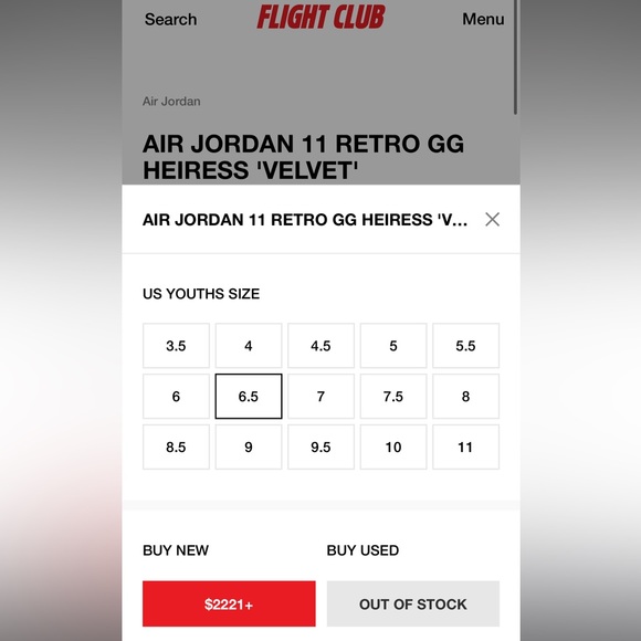 Rare Limited edition Jordan Maroon Retro 11βs Size 6.5 ππβΊοΈβΊοΈππ₯°π - Picture 4 of 9